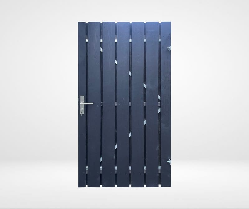 Tuinpoort Zwart Verticaal