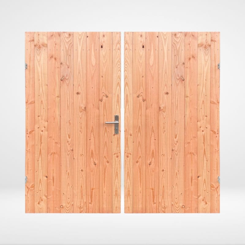 Dubbele Tuinpoort Vellingdeel Douglas verticaal