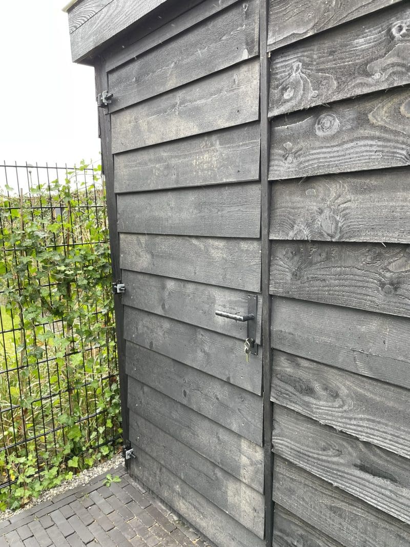 Tuinpoort Zweeds rabat Zwart - Afbeelding 3