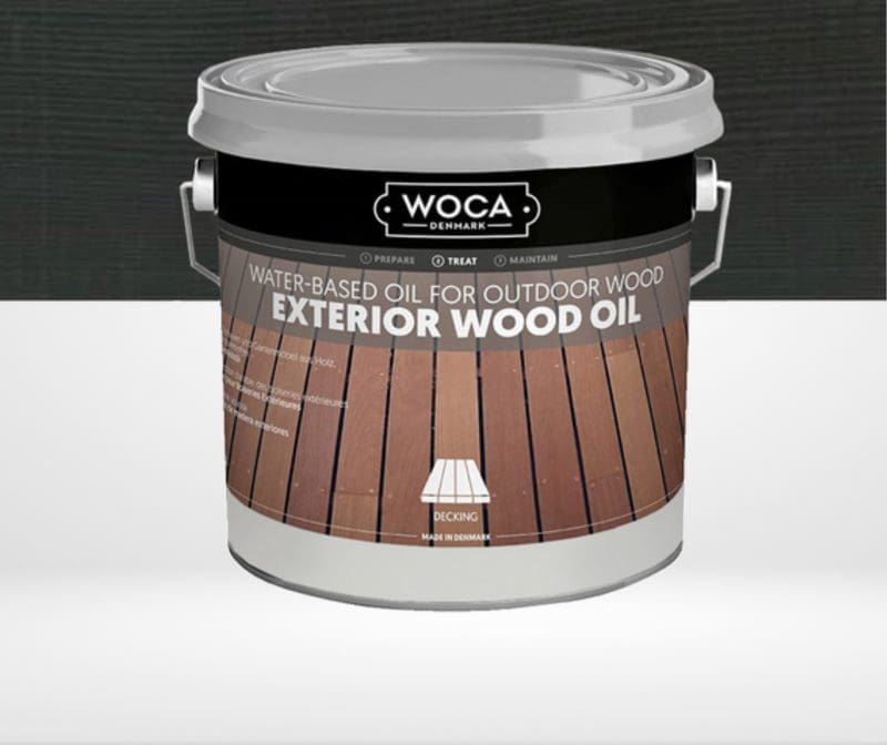 Woca Exterior Wood Oil Antraciet 2.5L