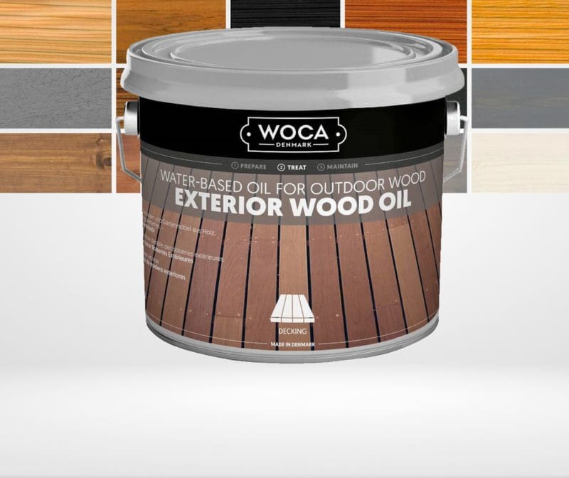 Woca Exterior Wood Oil Grijs 750ml