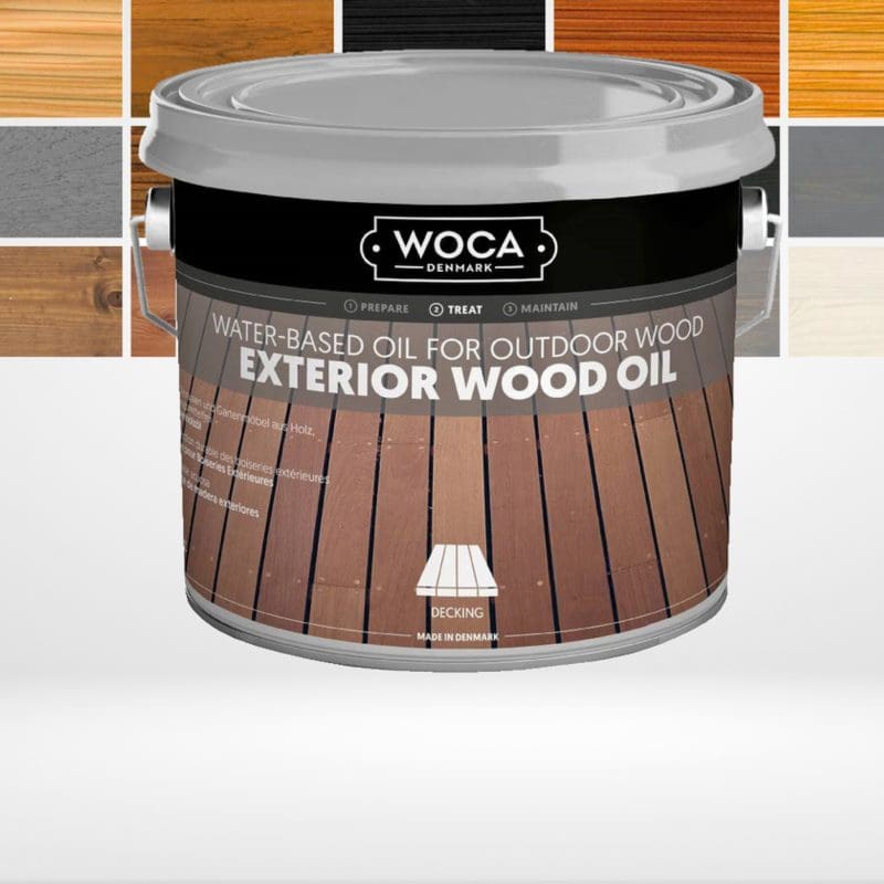 Woca Exterior Wood Oil Wit 2.5L