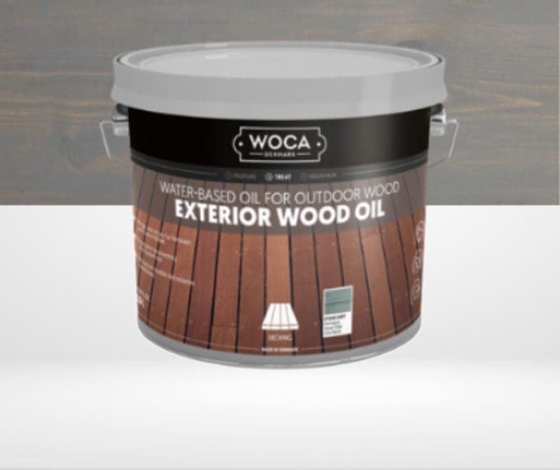 Woca Exterior Wood Oil Stonegrey 2.5L