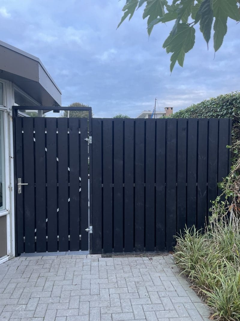 Tuinpoort Zwart Verticaal - Afbeelding 8