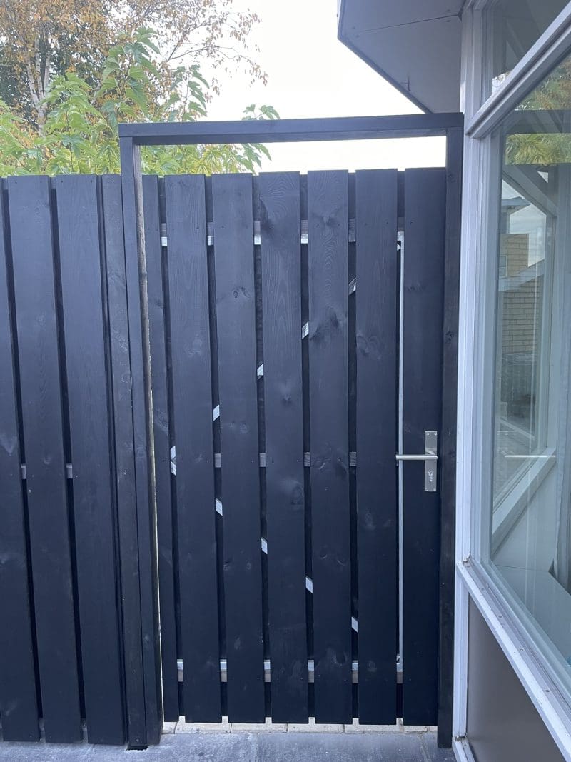 Tuinpoort Zwart Verticaal - Afbeelding 7