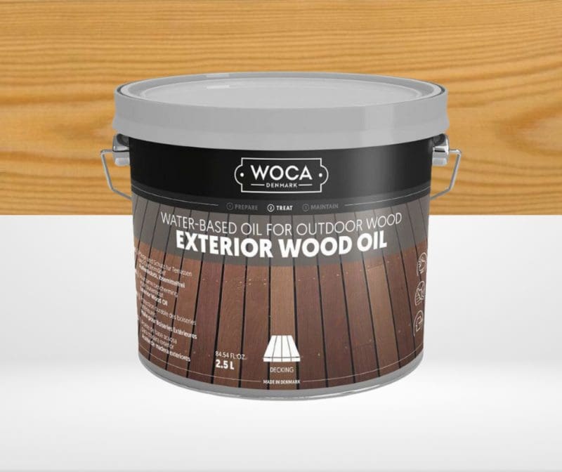 Woca Exterior Wood Oil Naturel 2.5L