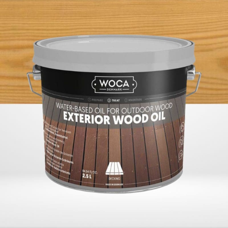 Woca Exterior Wood Oil Naturel 2.5L