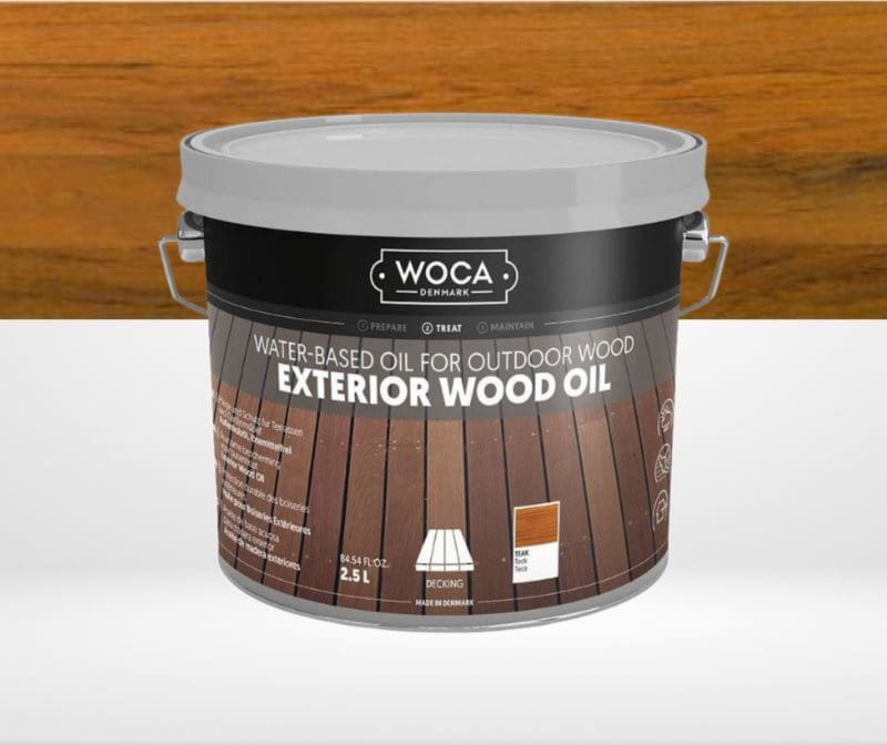 Woca Exterior Wood Oil Teak 2.5L